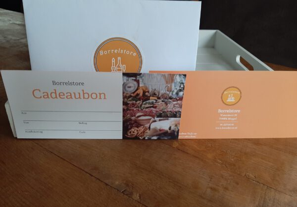 Cadeaubon fysieke versie