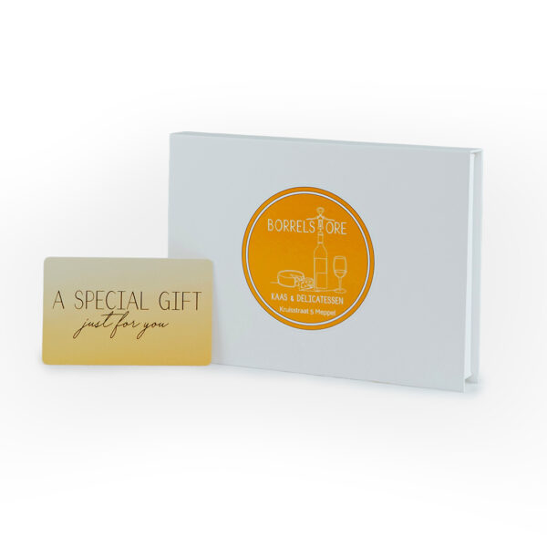 Cadeaubon fysieke versie