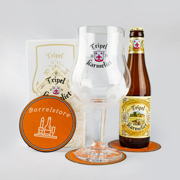 Bierglas Tripel Karmeliet