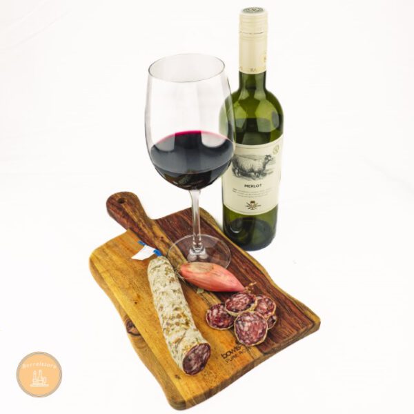 Franse Droge Worst Wine&Sjalot