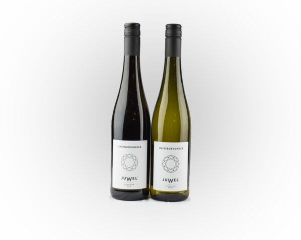 Juwel Rieseling, Weissburgunder, Rosé, Spätburgunder