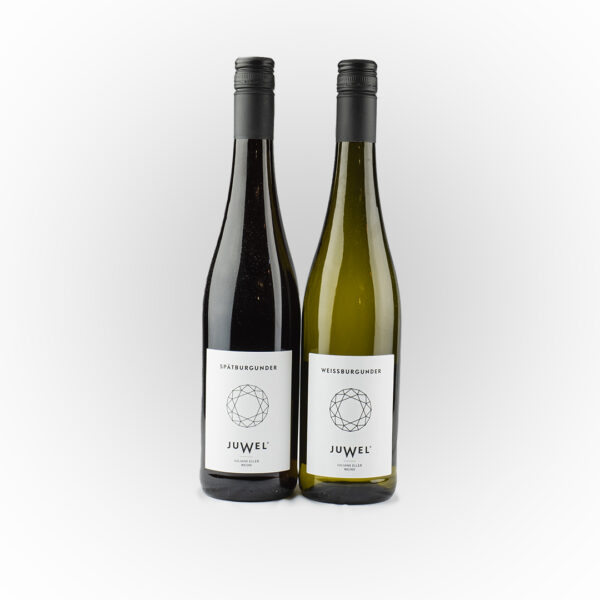 Juwel Rieseling, Weissburgunder, Rosé, Spätburgunder