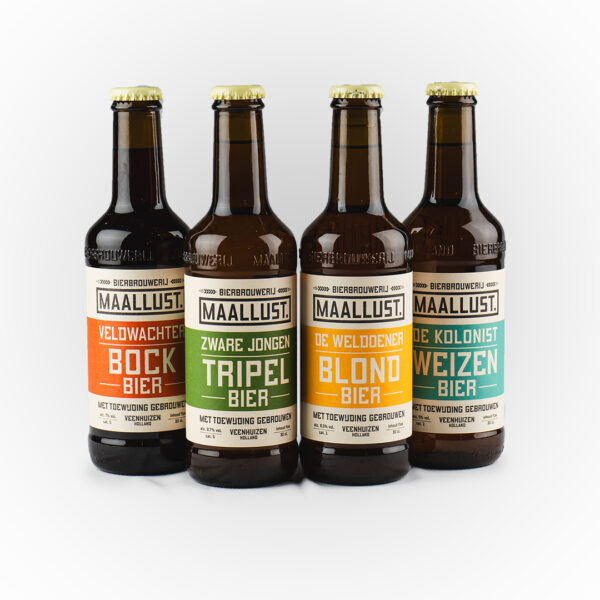 Maallust Bier Wit, Blond, Tripel, Seizoensbier (Bock)