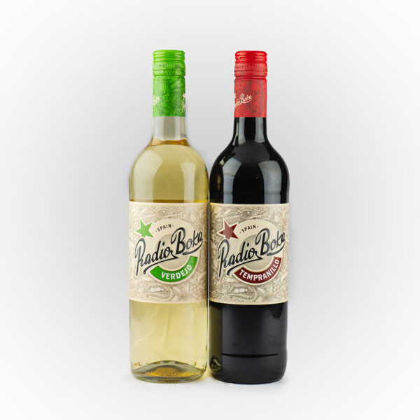 Radio Boka Tempranillo (Rood), Verdejo (Wit)