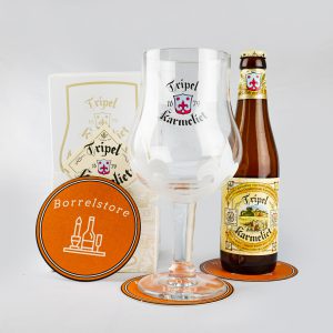 Bierglas Tripel Karmeliet